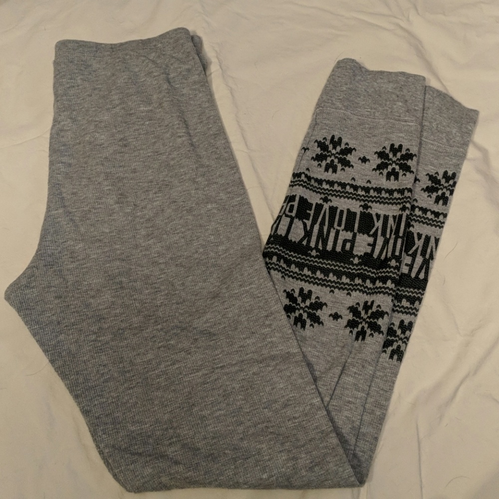 Thermal PINK leggings